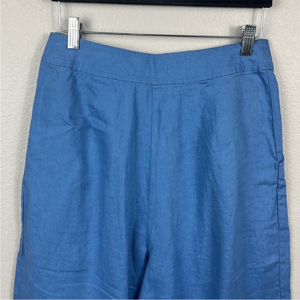 Outerknown Eclipse Pleated Linen Pants High Rise … - image 7